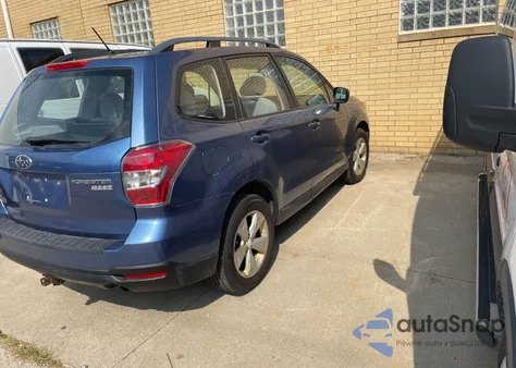 2016 Subaru Forester 2.5I z USA, uszkodzony, nr VIN JF2SJABC9GH553570
